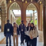 Estudiantes de español en La Aljafería