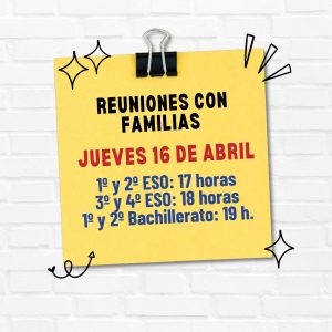 Reuniones con familias