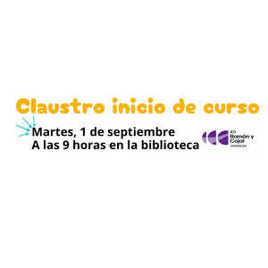 CLAUSTRO 1 de septiembre